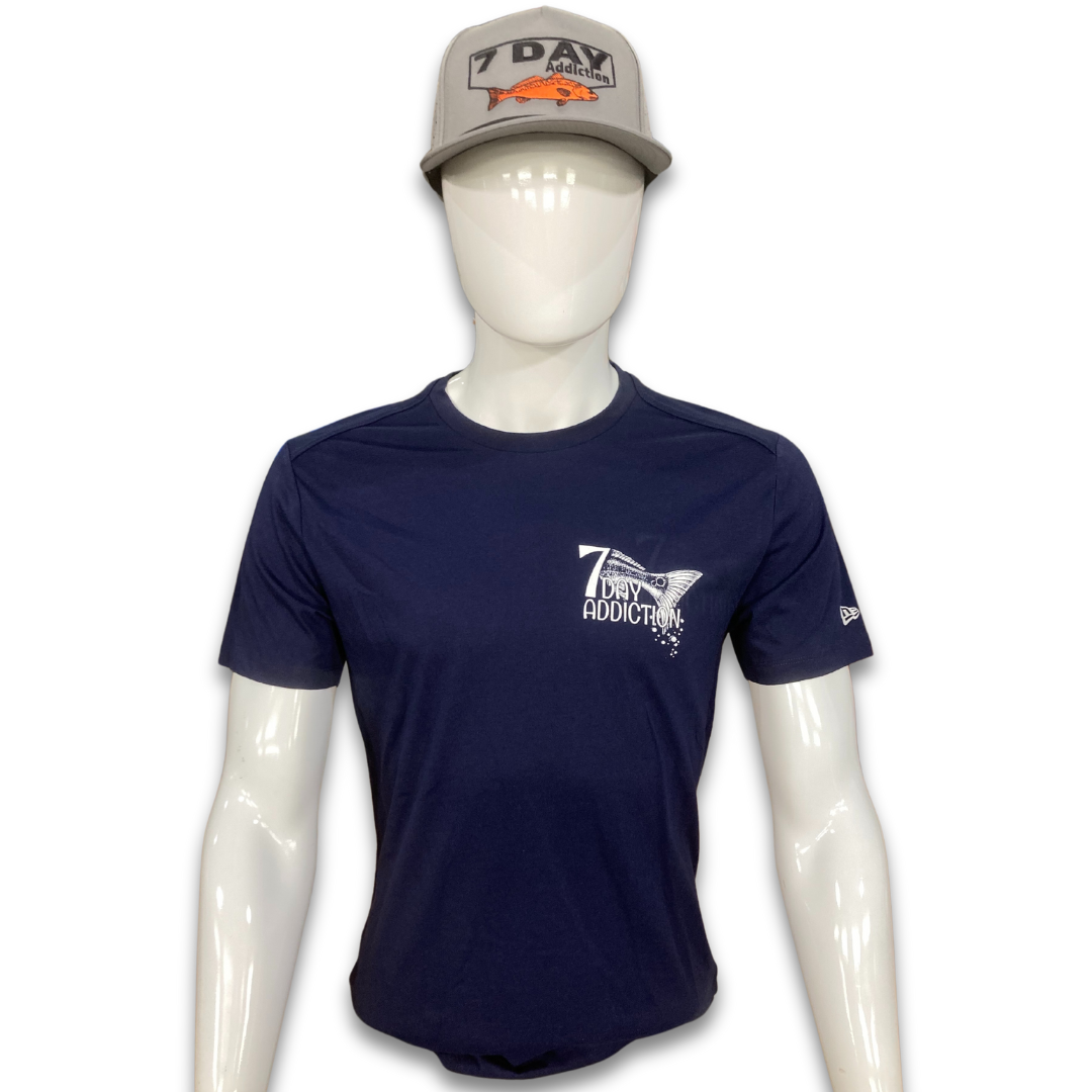 Navy Redfish Shirt