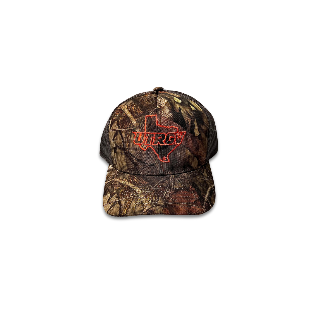 UTRGV Mossy Oak Camo Snapback Hat